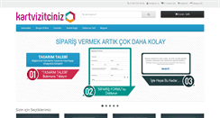 Desktop Screenshot of kartvizitciniz.com